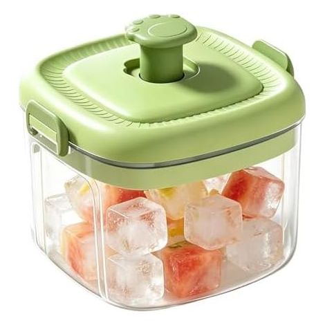 Seau à glace – Récipient portable et réutilisable à démoulage facile  Bac à glaçons à démoulage facile – Pour boissons, whisky, cocktails, famille, maison, intérieur, cuisine, congélateur (1/5)
