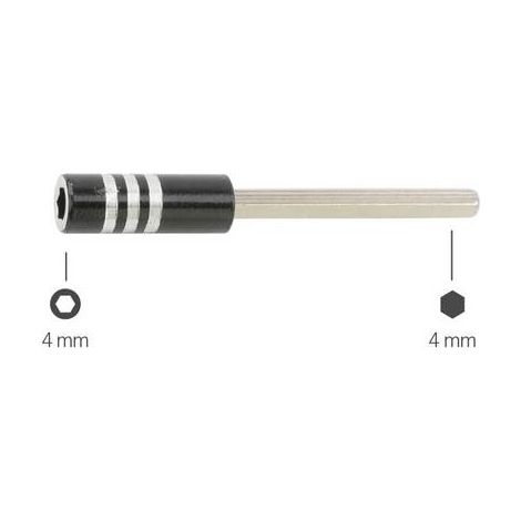 BERNSTEIN WERKZEUGE 4-567 RALLONGE MAGNÉTIQUE POUR EMBOUTS HEXAGONAUX 4 MM (5/32) 60 MM (1/2)