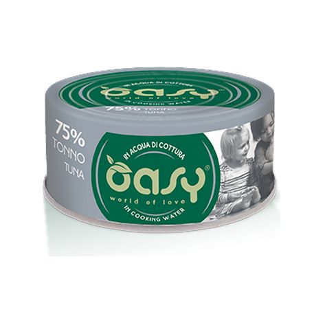 Oasy Cat More Love Tonno - Oasy Cat More Love Tonno - Lattina Da 70 Gr (1/2)