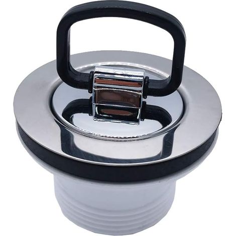 Drain D'évier Avec Couvercle étanche 1½ "Partie Supérieure ø 70 mm, évier de Cuisine, Acier Inoxydable (1/5)