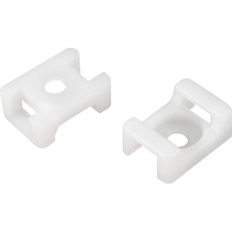 Basette a vite nylon 6.6 - 16 x 22 neutre - 100 pz. (1/3)