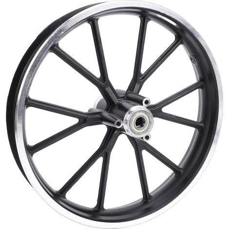 2.50-10 Dirt Bike 10 pouces moyeu de roue jante en alliage d'aluminium pour Mini poche électrique 49-50ml arrière (1/5)