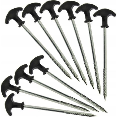 Picchetti a vite da 20 cm, 10 pezzi, NGT resistenti (1/4)