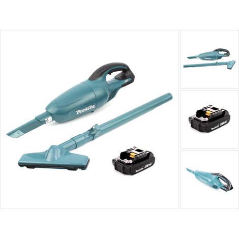 Aspiradora sin cable Makita DCL 180 A1 18 V + 1x batería recargable 2,0 Ah - sin cargador