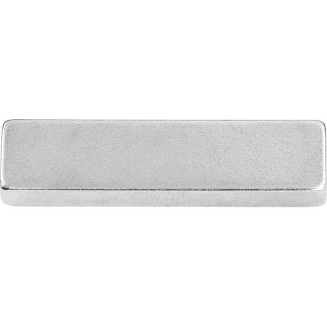 Magnete neodimio rettangolare 40x10x5 forza 18 kg 2 pz