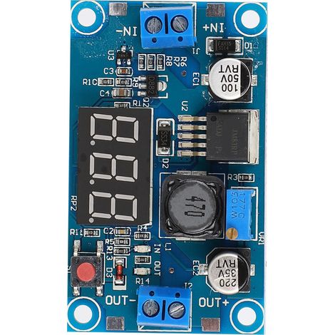 Régulateur abaisseur de tension DC DC 4-40V Module convertisseur ajustable (1/4)