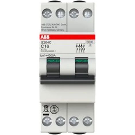 Disjoncteur Compact S204CT-C10 ABB 604232