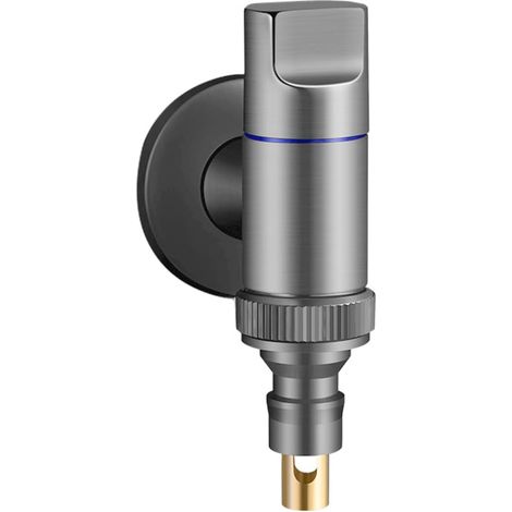 Washing Machine Tap Brass Angle Valve Tap Connector Brass Water Stop (1/5)