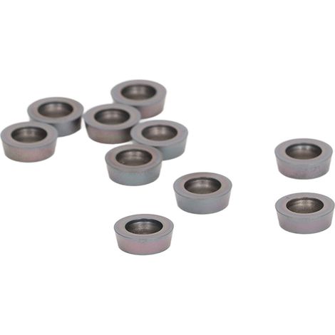 Kit de 10 plaquettes de tournage en carbure cémenté pour fraisage CNC (1/5)