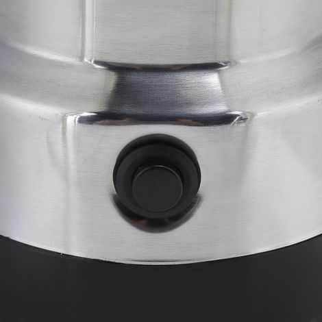 Elektrische Kaffeemühle + [N/A] + [Haushalt] + [Multifunktional] – 100–300 W Edelstahlmühle für Kaffeebohnen, Gewürze und Kräuter mit transparentem Deckel (1/5)