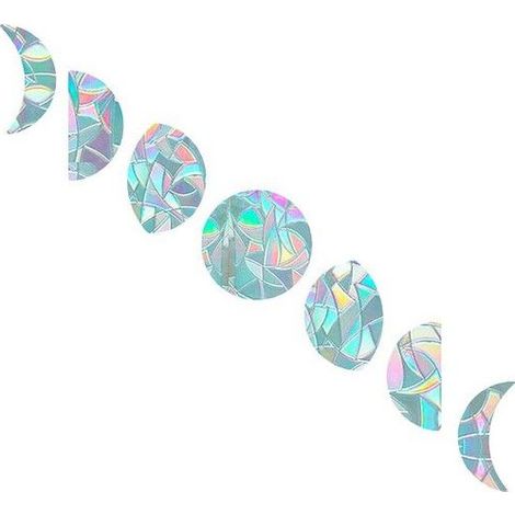 Autocollants anti-collision pour vitres - Sincereetali - Lot de 7 pièces - Phases de la lune - Taille 7,5 à 15 cm (1/5)