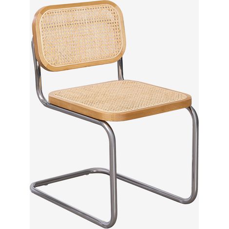 Set di 4 sedie da pranzo in rattan Tento SKLUM             (1/5)
