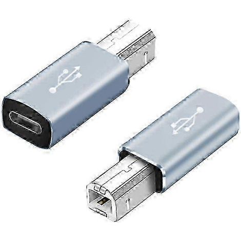 Adaptateur USB-C femelle vers USB Type-C pour ordinateur portable, tablette, imprimante/scanner Type-C (1/5)