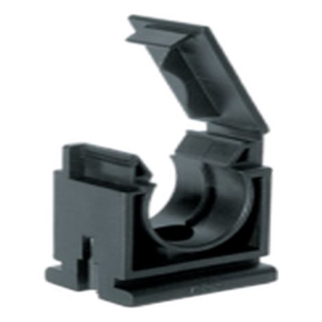 Collare poliammide AD28,5 nero blocco cavi per canaline DKC5043-23N