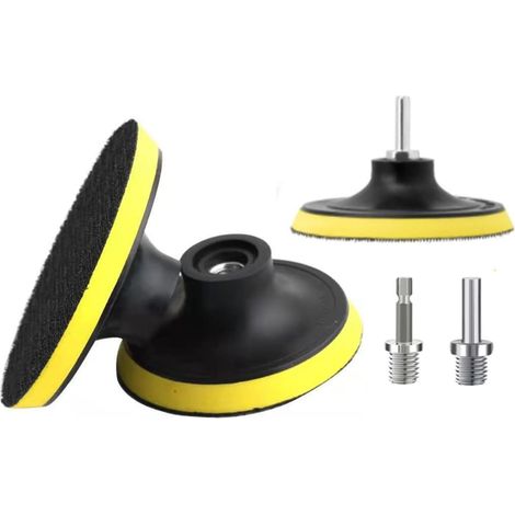 3 Plateaux De Ponçage 75mm Filetage M14 Pour Perceuse Meuleuse Angle Polissage Voiture (1/5)