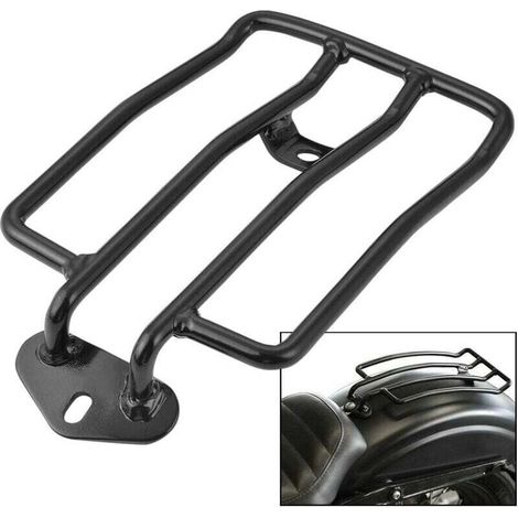 Porte-bagages de moto Porte-bagages Fit Solo Sièges arrière 180mm Fit Harley Harley XL Sportster Fer 48 883 XL1200 2004-2018