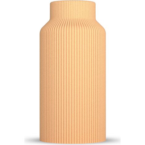 Vase Rabella - Vase décoratif moderne pour herbe de la pampa et fleurs séchées - Style scandinave pour salon - Objet design 3D en plastique (PLA) - Léger et incassable (1/5)