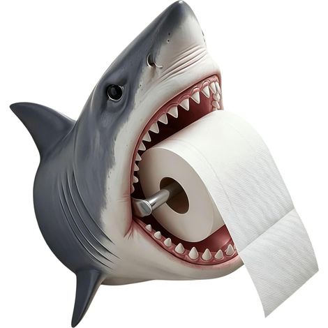 De Papier décoratif autoportant en Forme de créature Marine avec de Broche Interne, Organisateur de Salle de Bain pour Placement sur comptoir, présentoir Pratique pour créature Marine (1/5)
