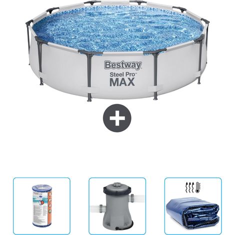 Bestway Steel Pro MAX Rund - 305x76 cm - 4-teilig  S22325 (1/4)