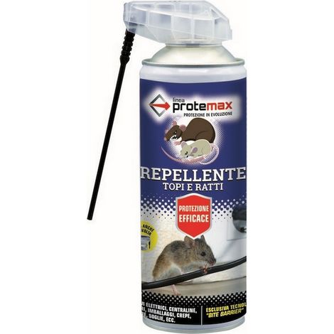 12PZ DISABITUANTE REPELLENTE SPRAY TOPI E RATTI ml. 400