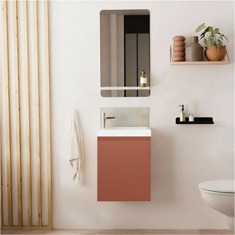 Mobile lavabo LISA + specchio + rubinetto