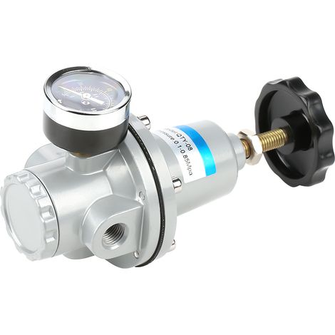 G1/4 Druckregelventil aus Aluminiumlegierung für pneumatische Systeme (1/5)