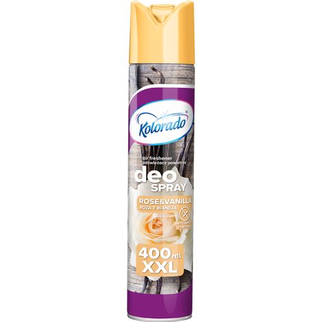 Spray deodorante per ambienti Colorado Rosa e Vaniglia 400 ml (1/2)