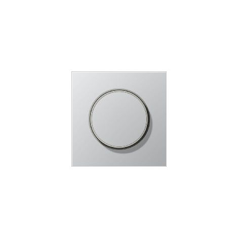 Jung Abdeckung mit Drehknopf 1fach, Serie LS, Aluminium AL 1740