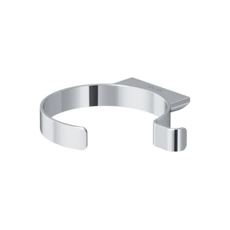 CSPARCV 3,5 x 3,2 x 11 cm Haartrocknerhalter aus Edelstahl, verchromter Haartrocknerständer (1/5)