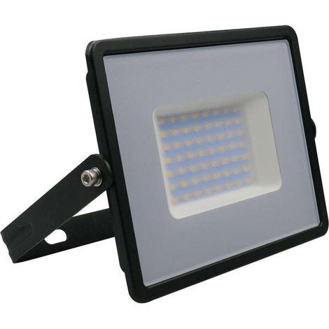 Foco LED SMD V-TAC Serie E G2 de 50 W, color negro, blanco natural, IP65