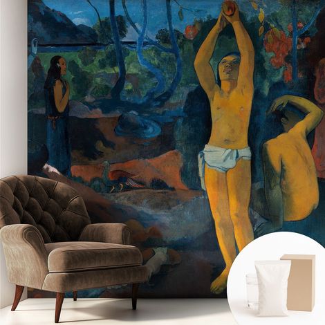 Carta Da Parati Non Tessuto - Di Alta Qualità Per Il Soggiorno La Cucina - Tendenze Moderne - Vlies Ecologico Armonia tropicale 250x250 cm (1/5)