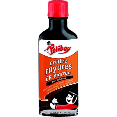 Réparateur de rayures pour bois foncé 100ml – Restauration durable – Finition pour bois dur et teck