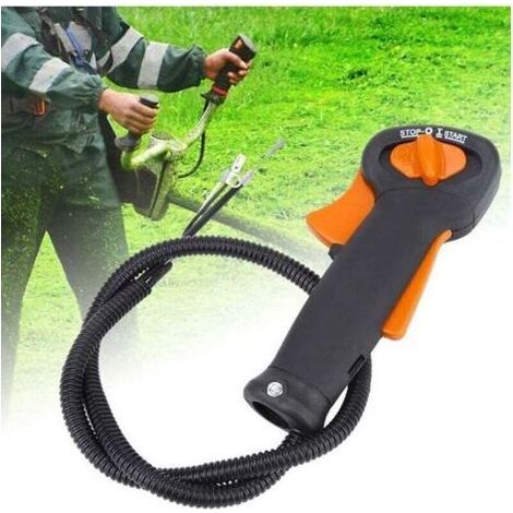 Remplacement de la poignée du commutateur de Commande des gaz pour Le commutateur d'accélérateur de la Tondeuse à Gazon Stihl FS120 FS200 FS250 (1/3)