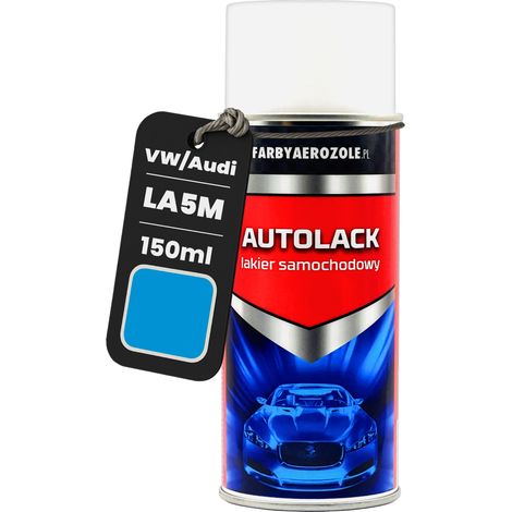 LA5M VW Audi Mercato Azul Met. Pintura acrílica en aerosol de 150 ml. (1/5)