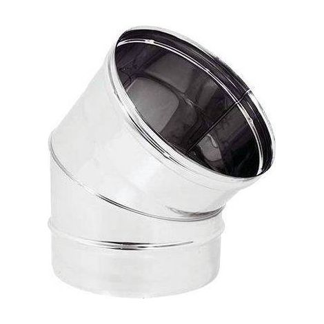 COUDE EN ACIER INOXYDABLE AISI 304 45°