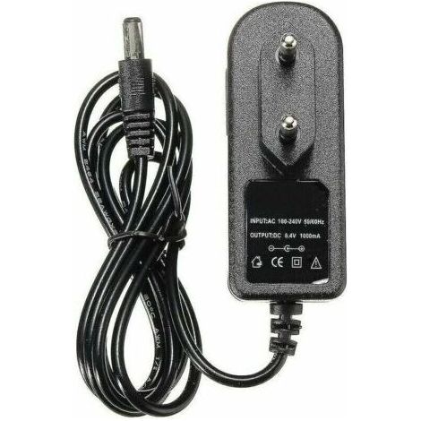 Chargeur intelligent 8,4 V 1 A pour batteries Li-ion 7,4 V et 7,2 V avec arrêt automatique (1/3)