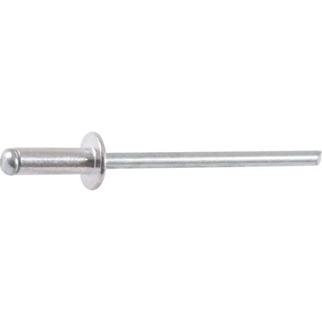 Rivet tête plate - Diamètre 3 mm - 10 mm - Boîte de 500 - Rifix