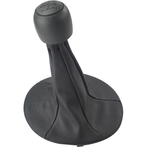Testa del pomello del cambio modificata per ricambi auto 2 pezzi con copertura del pomello del cambio in pelle PU per FIAT PANDA 2003-2012 (1/5)
