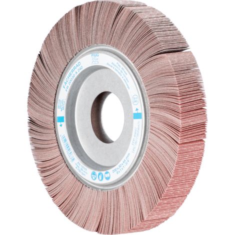 PFERD TOOLS Lamellenschleifrad FR Ø 200x30mm Bohrung Ø 44,0mm A240 für universelle Anwendung 2 Stk (1/4)
