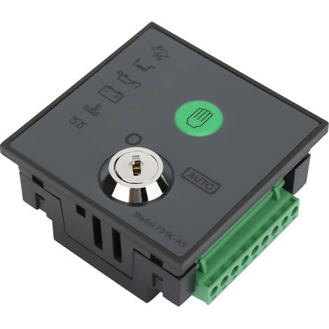 Module de contrôle Générateur DSE701AS, panneau de commande automatique, démarrage automatique, régulateur de groupe électrogène, unité de gestion moteur (1/5)