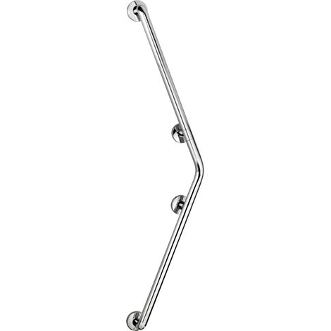 WENKO Wandhaltegriff Secura 67 x 67 cm Chrom, Silber glänzend, Aluminium chrom, Kunststoff (1/5)