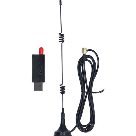 Carte Analyseur USB Bluetooth 2.4GHz CC2531 avec Antenne Coque pour Développement (1/5)