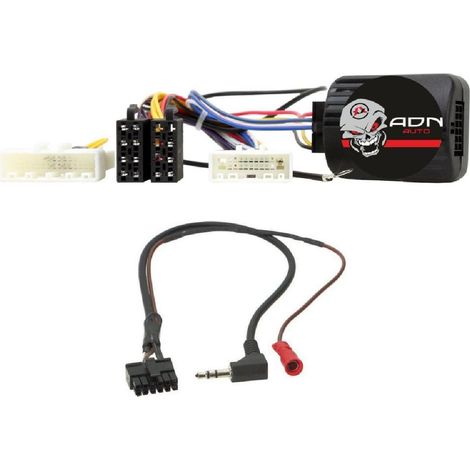 Interface Commande au volant NS10J compatible avec Nissan ap08 Boutons tel BTJVC