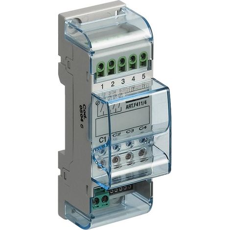 Legrand F411/4 Bticino Modular multi-application roller shutter and motor controller