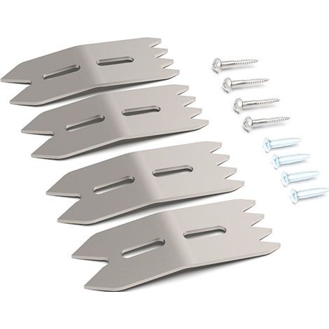Set mit 4 Anschlagklemmen für die Holzbearbeitung, Klemmen aus Aluminiumlegierung für präzise Positionierung (1/5)