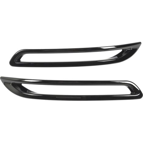 [NEVER USED]  2pcs Rear Bumper Fog Light Covers for Accord 2023 Gloss Black Frame, (1/4)