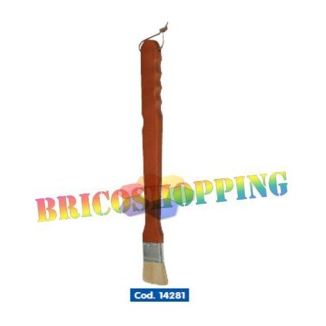 Pennello cucina attrezzi accessori barbecue bbq manico legno montana