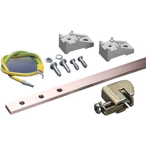 Binario di messa a terra Rittal dk 7547.000 verticale 200 A