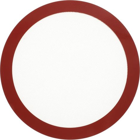 ULTECHNOVO Feuille Cuisson Reutilisable en Silicone, Tapis de Cuisson Silicone Rond pour Four, Antiadhésif et Facile à Nettoyer, pour Pâtisserie Cuisine Maison Couleur Aléatoire'-'- (1/5)