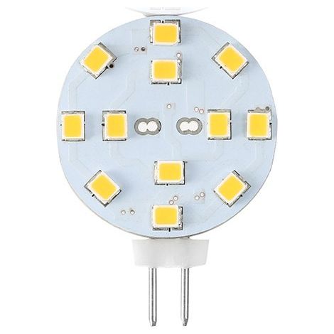 Ampoule LED G4 Bi-Pin 2,3W plate